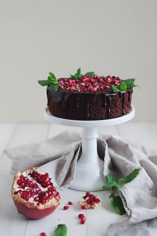 کیک شب یلدا ساده