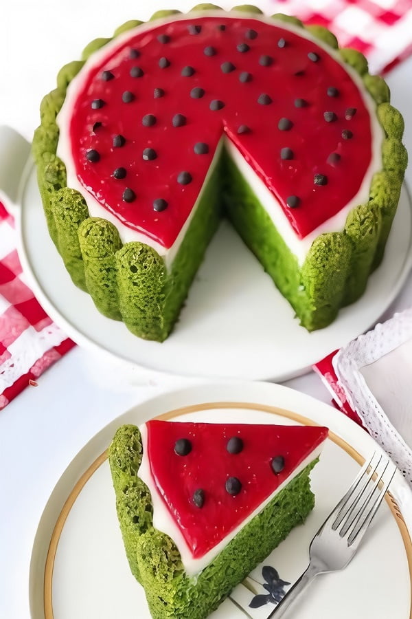 کیک یلدا ساده