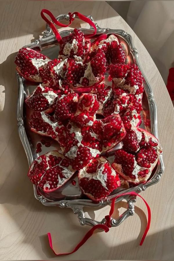 تزیین میوه شب یلدا