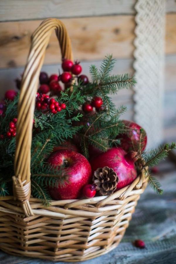 تزیین انار برای یلدا