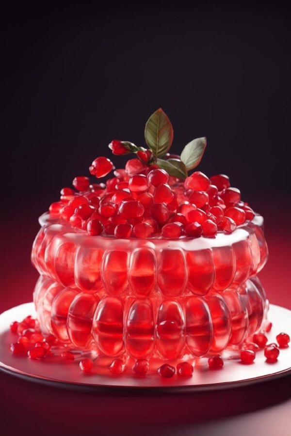 تزیین انار برای دسر یلدا