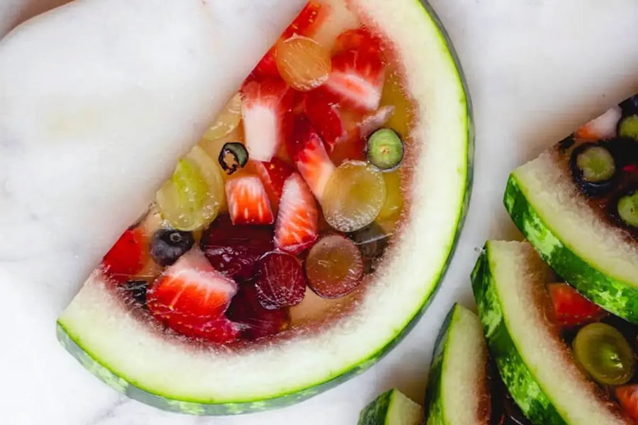 اموزش ژله برای شب یلدا