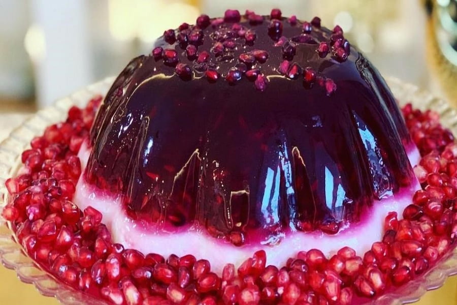 ژله یلدایی تک نفره