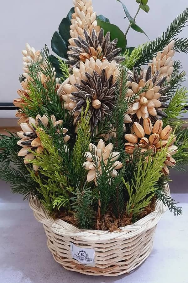 تزیین آجیل شب یلدا عروس