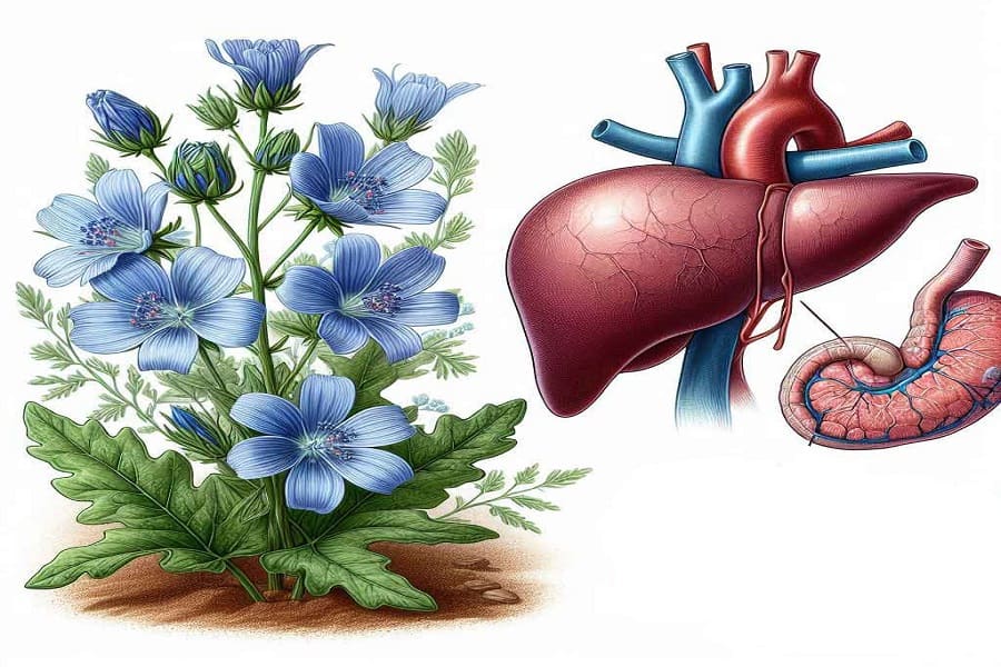 خواص عرق کاسنی برای کبد چرب