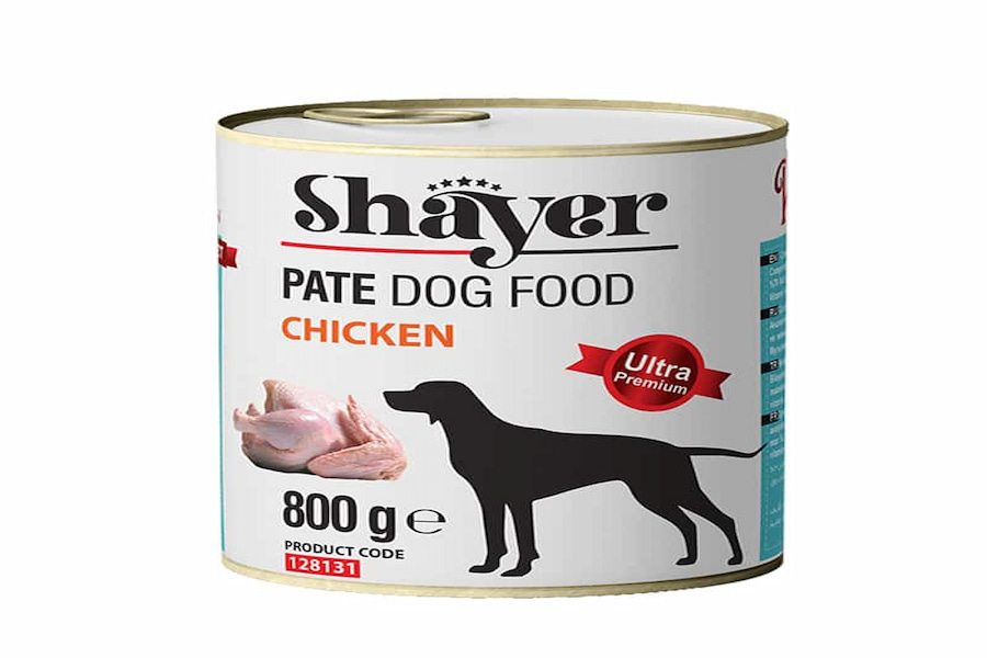 کنسرو سگ شایر