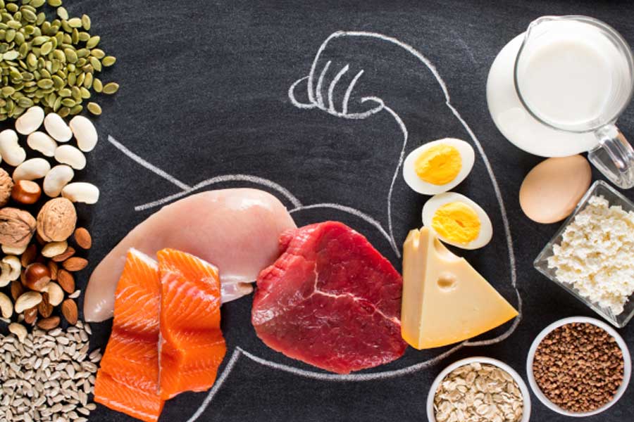 رژیم پروتئینی برای عضله‌سازی