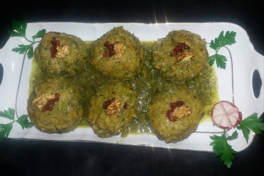 کوفته سبزی شیرازی