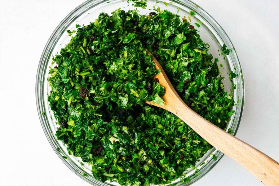 آمادهسازی سبزی