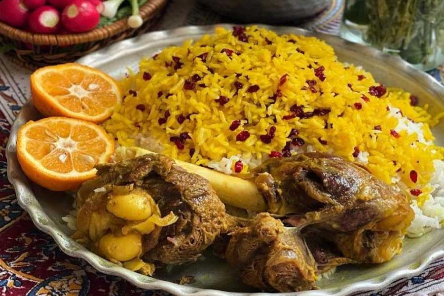 چلو ماهیچه افطاری