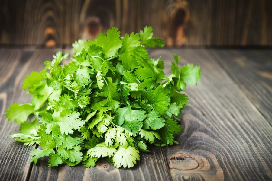 سبزی جعفری در قورمه سبزی