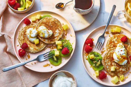 پنکیک با ماست