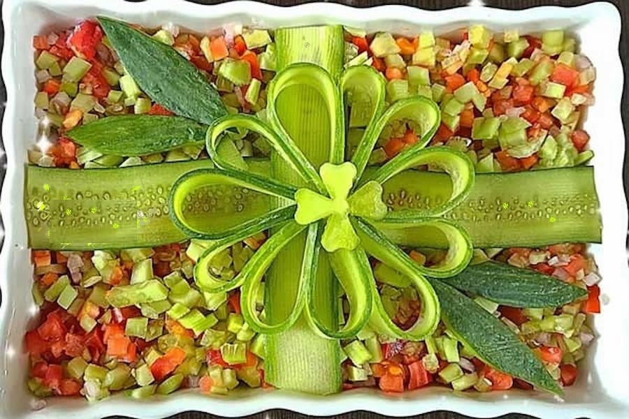 عکس سالاد شیرازی