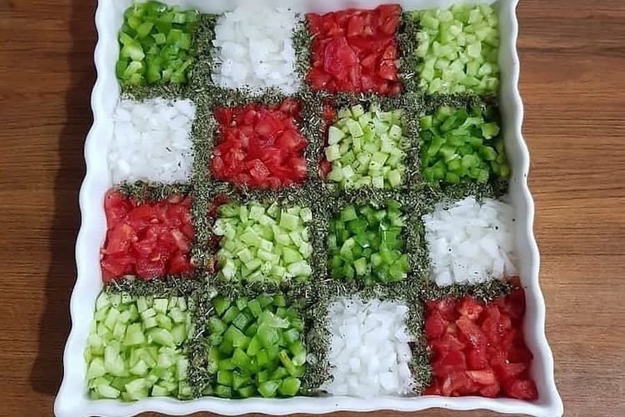 عکس سالاد شیرازی