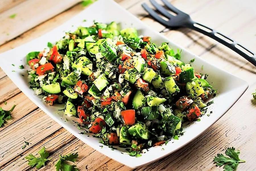 عکس سالاد شیرازی