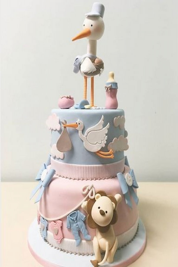 کیک تعیین جنسیت جدید و شیک