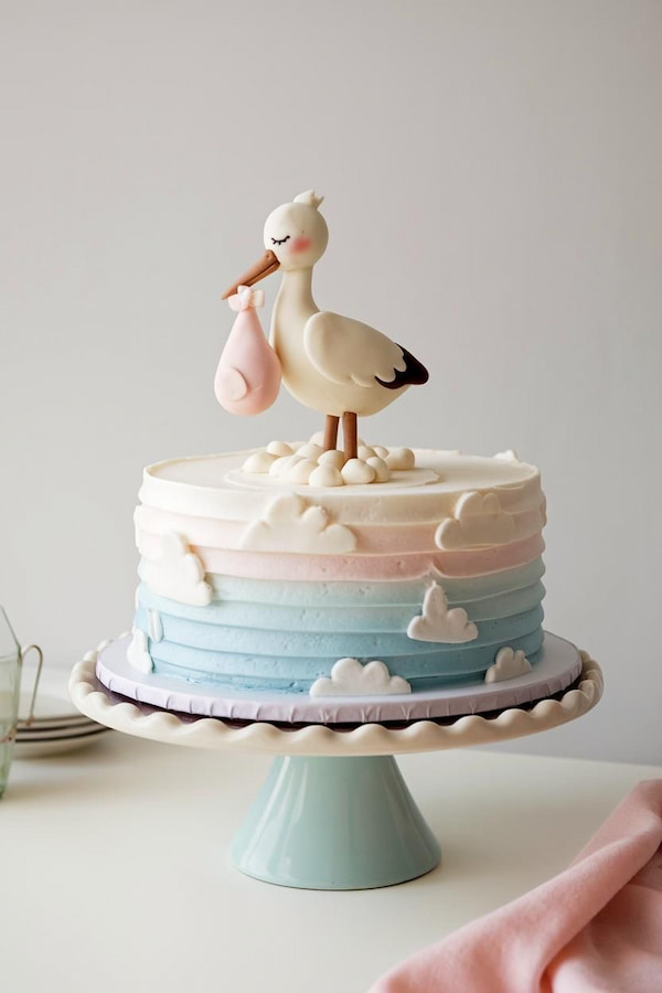 کیک تعیین جنسیت لاکچری