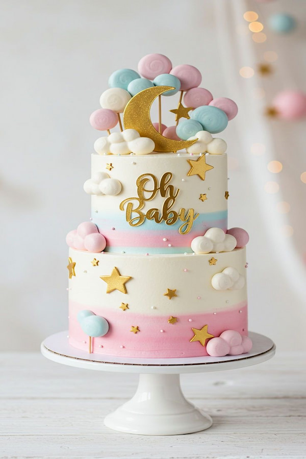 کیک تعیین جنسیت لاکچری جدید