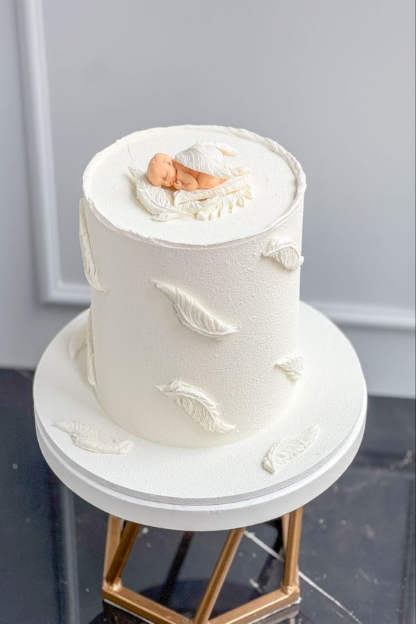 کیک تعیین جنسیت ساده