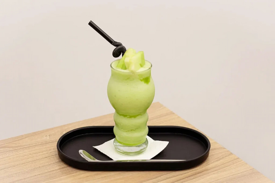 طرز تهیه اسموتی طالبی با بستنی