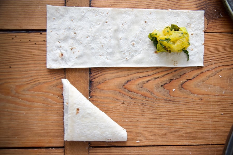 تازدن بهصورت مثلثی