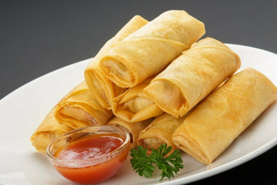 سمبوسه پیتزایی رولی