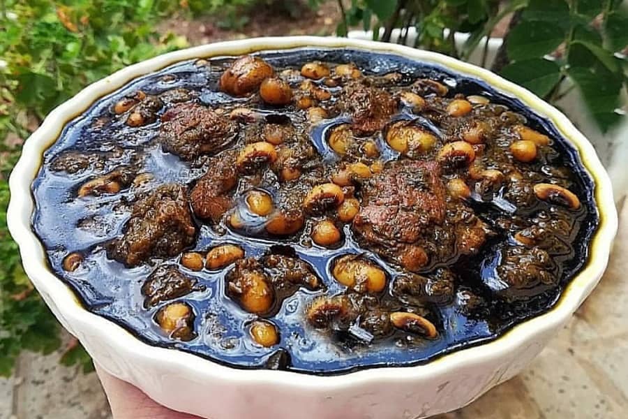 خورشت سبزی اهوازی