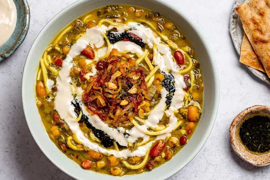 غذاهای گیاهی مقوی: آش رشته