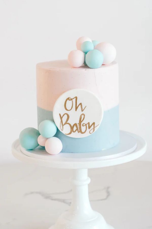 کیک تعیین جنسیت مینیمال