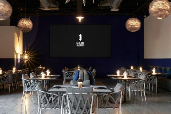 دکوراسیون رستوران بریل