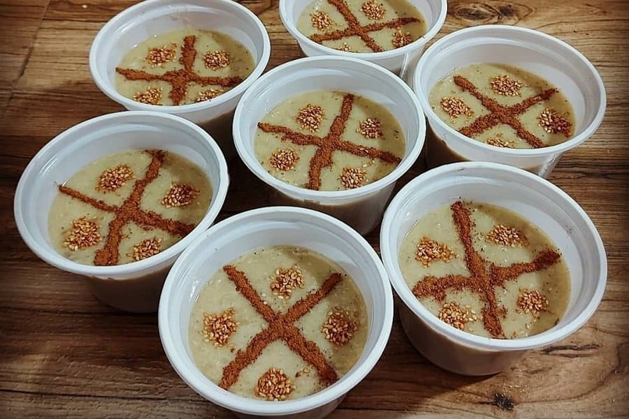 تزیین حلیم نذری