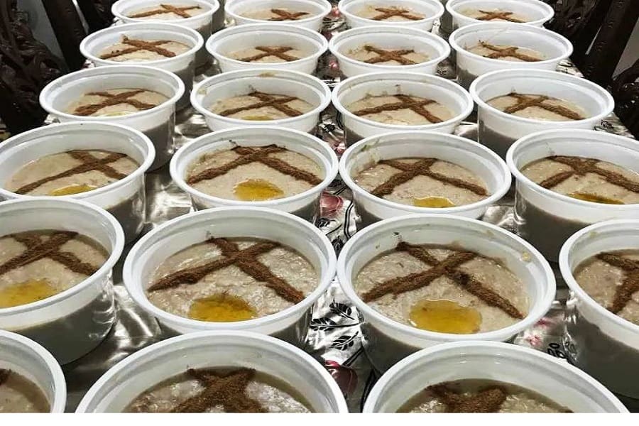 تزیین حلیم نذری