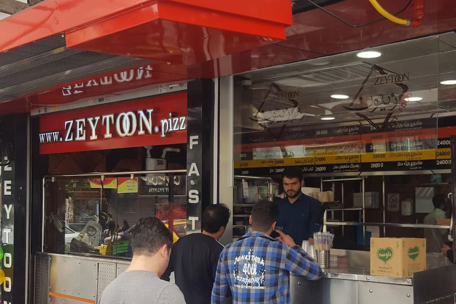 ساندویچ زیتون