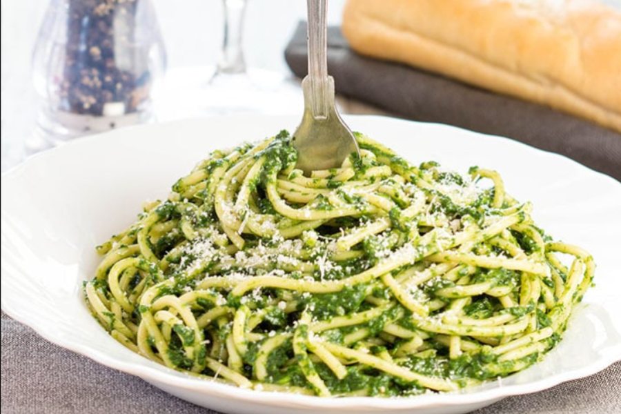 پاستای اسفناج