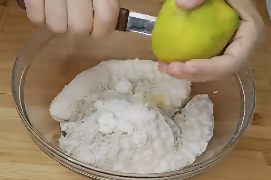 نحوه پاك كردن سیرابی با آبلیمو