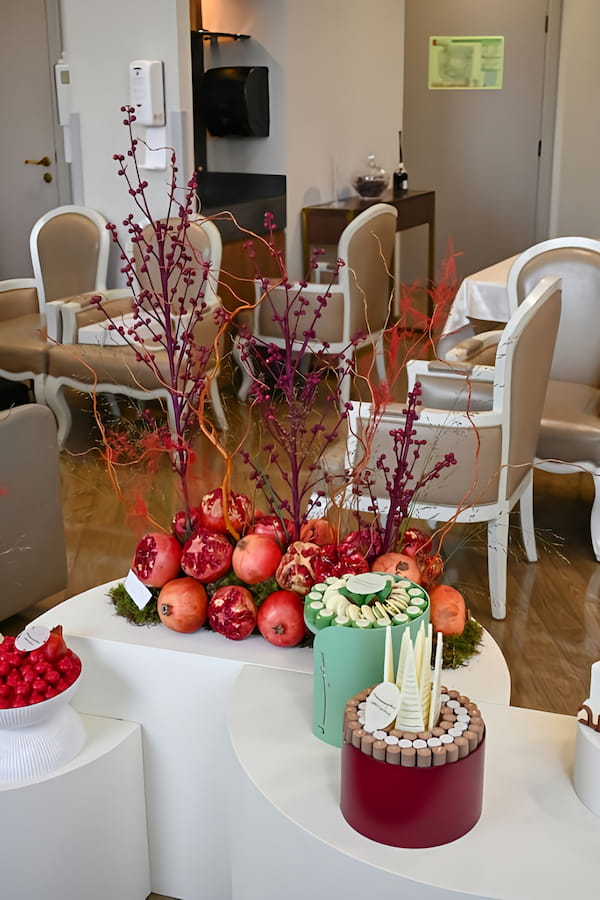 عکس سفره شب یلدا برای عروس