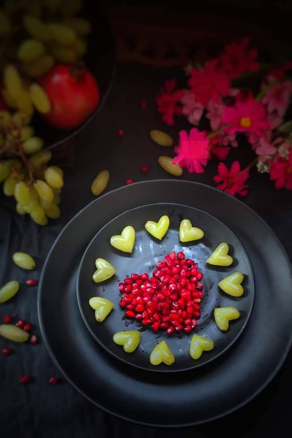 تزیین انار یلدا دون شده