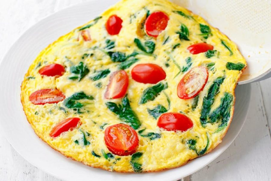 املت سیبزمینی با سفیده تخممرغ