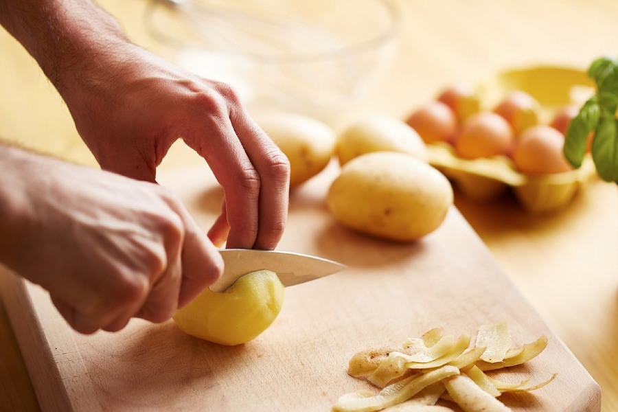 غذای رژیمی با سیبزمینی