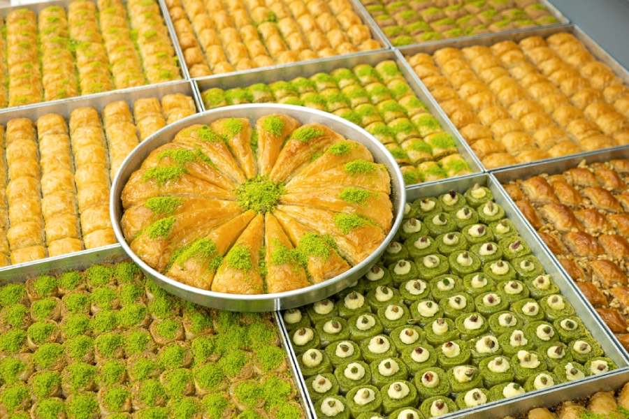 مقایسه انواع باقلوا