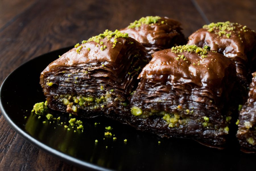 باقلوا شکلاتی