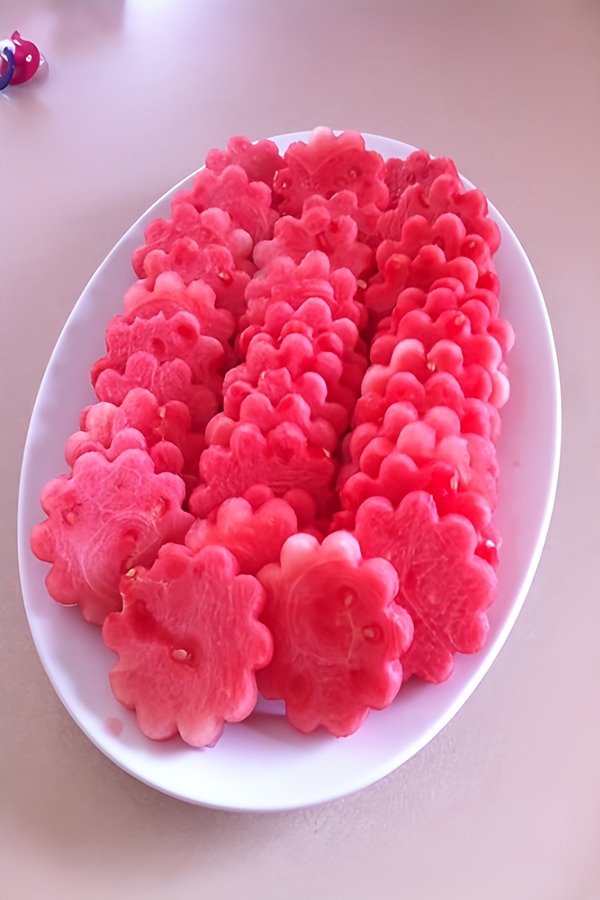 تزیین هندوانه شب یلدا آسان و فوری