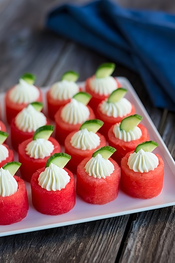 تزیین هندوانه مینیمال و مدرن