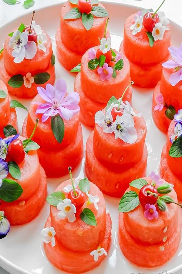 تزیین هندوانه مینیمال و خاص