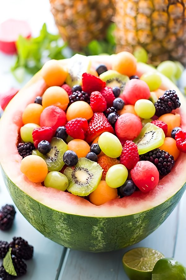 تزیین هندوانه شب یلدا ساده و خاص