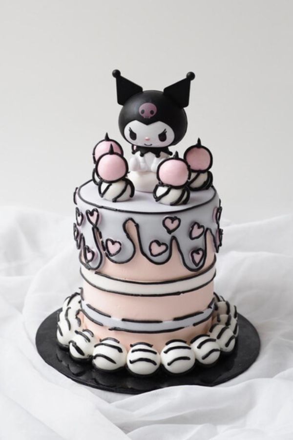 کیک تولد کرومی و ملودی