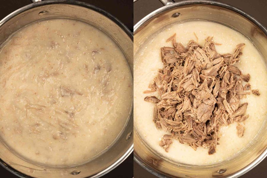 ترکیب مواد حلیم