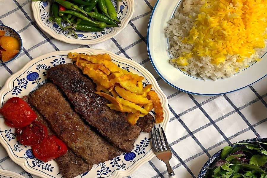 سروکردن کباب دیگی